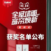 卡百利艺术涂料品牌双十一全国联动活动中奖名单来啦！