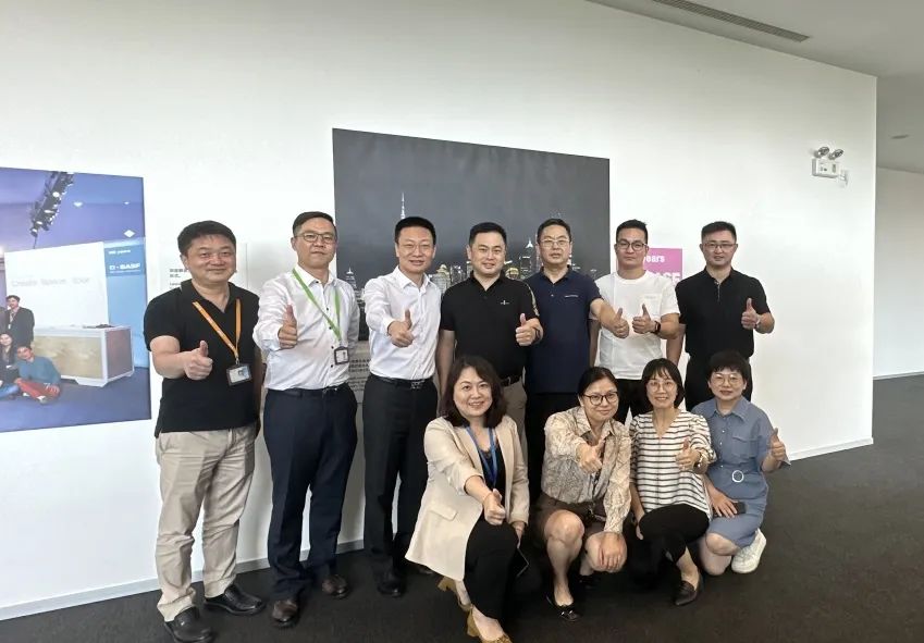 卡百利（中国）高管团队参访涂料原材料龙头企业巴斯夫，星级原料助力卡百利“醛变水”技术